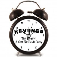 Оригинальный Будильник REVENGE Черный