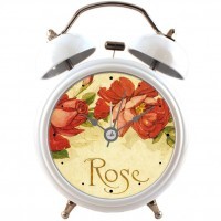 Оригинальный Будильник Rose Белый