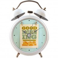 Оригинальный Будильник Good Morning Белый
