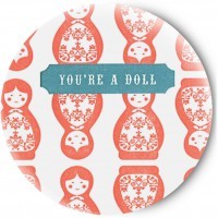 Одностороннее зеркальце Russian Doll