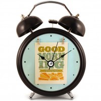 Оригинальный Будильник Good Morning Черный
