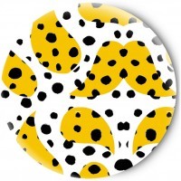 Одностороннее зеркальце Yellow and black