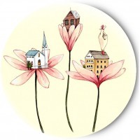 Одностороннее зеркальце Flowers&Home