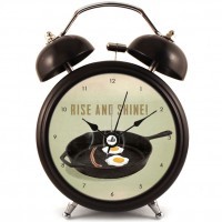 Оригинальный Будильник Rise and Shine! Черный