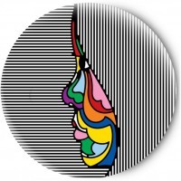 Одностороннее зеркальце Abstraction girl