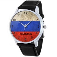 Дизайнерские часы Флаг РФ standart