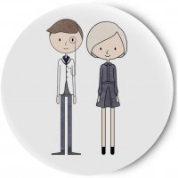 Одностороннее зеркальце Couple