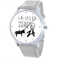 Дизайнерские часы Я не боюсь собаку concept