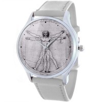 Дизайнерские часы Vitruvian Man concept
