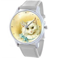Дизайнерские часы Кошка Винтаж concept